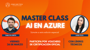 MasterClass #IA en #Azure