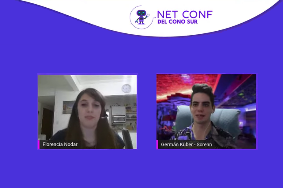 #dotnetconf 2020 del ConoSur | Florencia Nodar & Germán Kuber